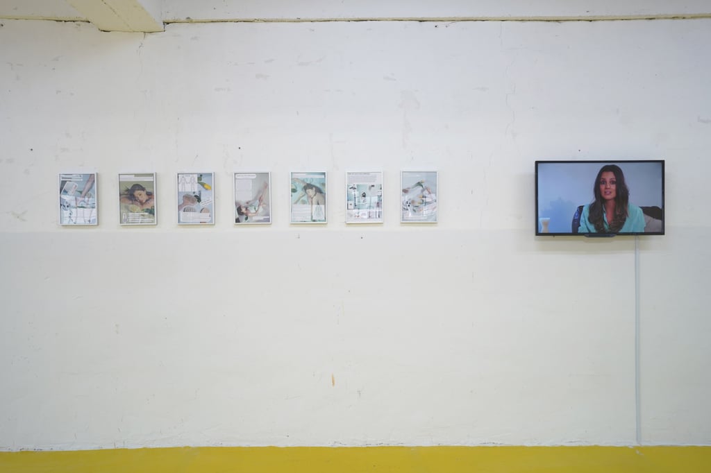Geumhyung Jeong’s Spa & Beauty exhibition was held at Tin Wan gallery in Hong Kong. Photo: Kiang Malingue Geumhyung Jeong’s Spa & Beauty exhibition was held at Tin Wan gallery in Hong Kong. Photo: Kiang Malingue
