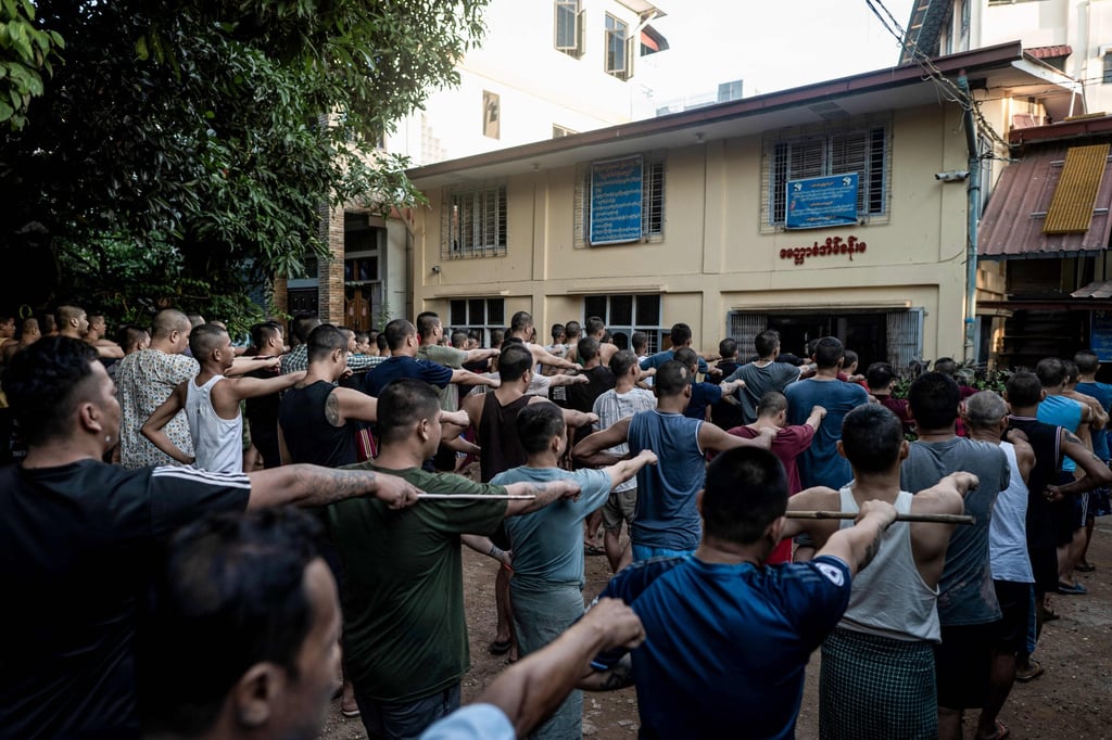 The centre houses more than a hundred recovering addicts. Photo: AFP The centre houses more than a hundred recovering addicts. Photo: AFP