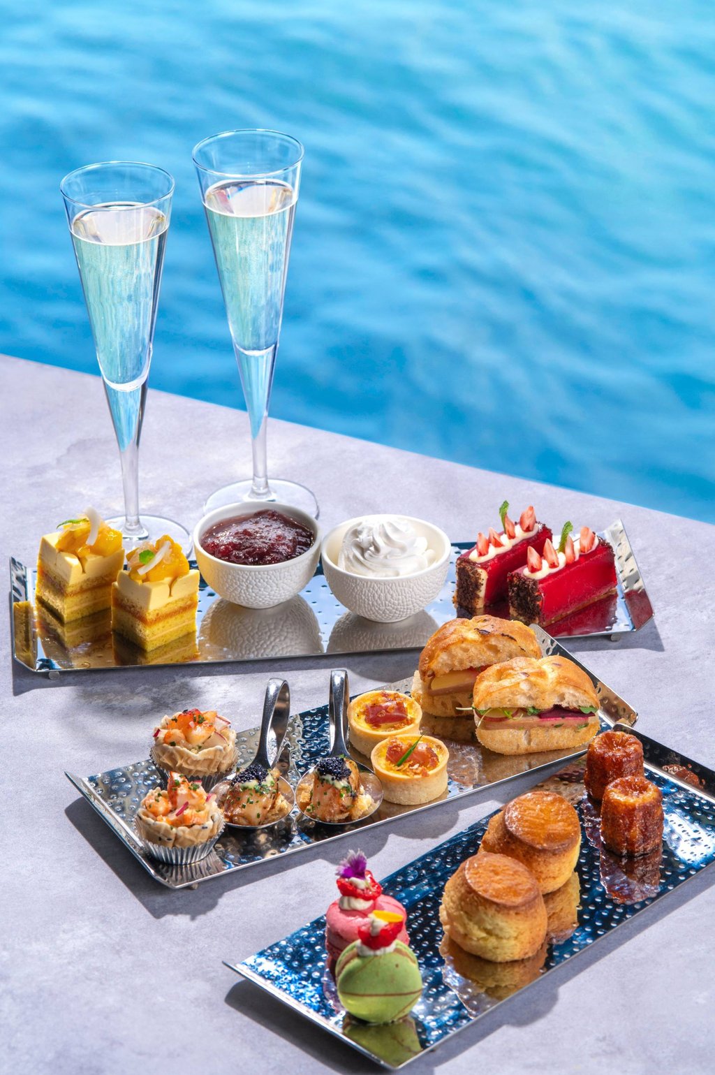 Watermark’s Harbour Bliss Afternoon Tea menu is served from 3pm to 5pm daily. Photo: Handout