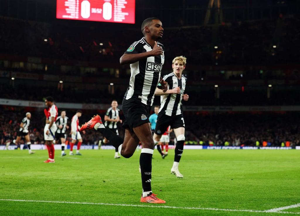 Newcastle United’s Alexander Isak cannot stop scoring at the moment. Photo: Reuters Newcastle United’s Alexander Isak cannot stop scoring at the moment. Photo: Reuters