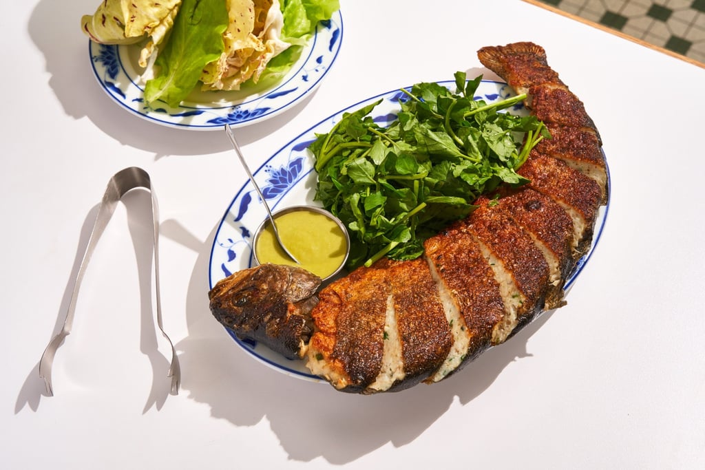 Stuffed rainbow trout at Bonnie’s, a New York restaurant that seasons dishes with MSG. Photo: Bonnie’s Stuffed rainbow trout at Bonnie’s, a New York restaurant that seasons dishes with MSG. Photo: Bonnie’s