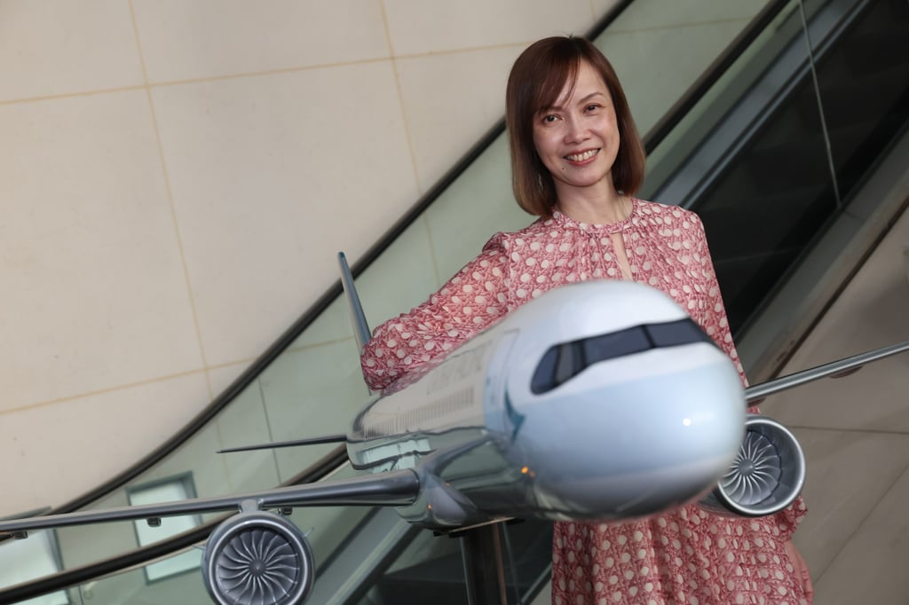 Cathay chief customer and commercial officer Lavinia Lau. Photo: Edmond So Cathay chief customer and commercial officer Lavinia Lau. Photo: Edmond So