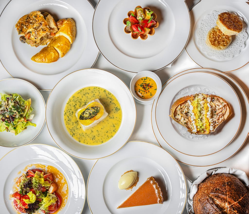 Dressed Brighton Beach crab, alongside other new dishes introduced last year by executive chef Alyn Williams. Photo: Magistracy Dining Room Dressed Brighton Beach crab, alongside other new dishes introduced last year by executive chef Alyn Williams. Photo: Magistracy Dining Room