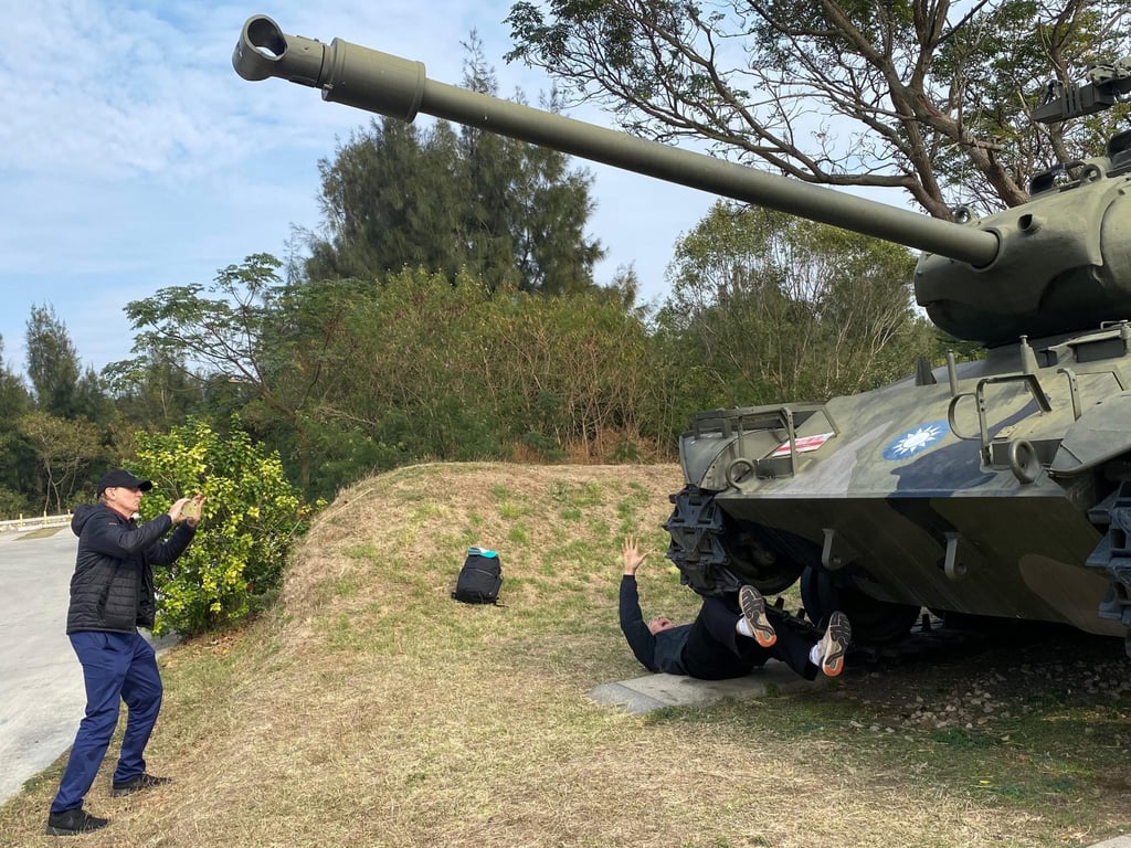An old tank used by the Nationalist forces during the Chinese civil war in Quemoy. Photo: Jefferson Fellows An old tank used by the Nationalist forces during the Chinese civil war in Quemoy. Photo: Jefferson Fellows