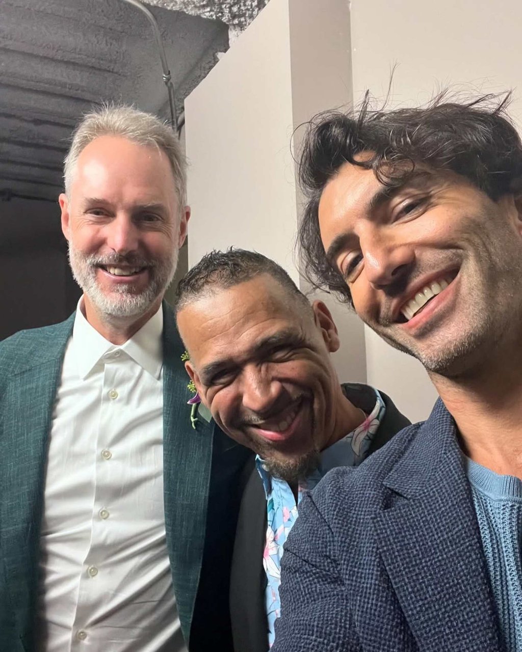 Steve Sarowitz (left) and Justin Baldoni (right). Photo: @wayfarertheaters/Instagram Steve Sarowitz (left) and Justin Baldoni (right). Photo: @wayfarertheaters/Instagram