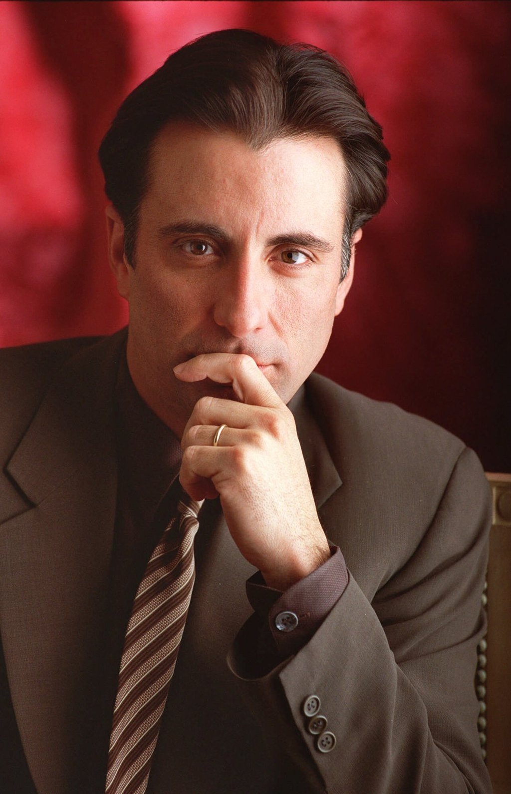 Andy Garcia in 1999. Photo: AP Andy Garcia in 1999. Photo: AP