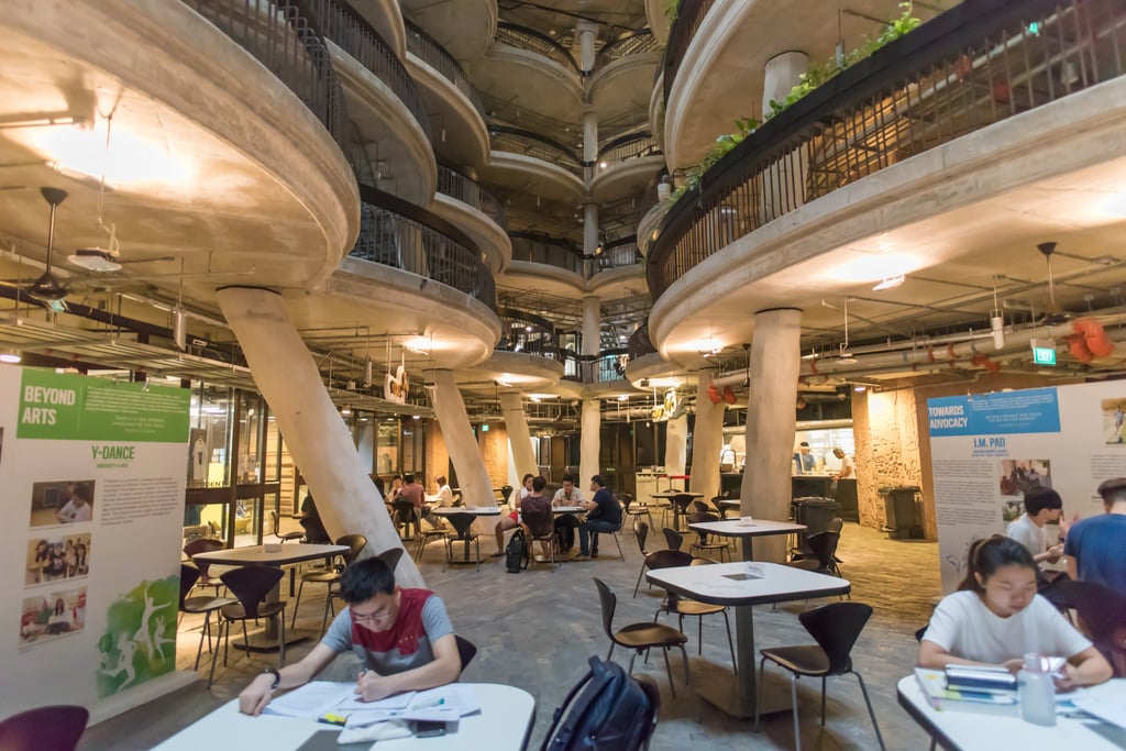 Students hit the books at Nanyang Technological University’s Learning Hub South in Singapore. Photo: Shutterstock Students hit the books at Nanyang Technological University’s Learning Hub South in Singapore. Photo: Shutterstock