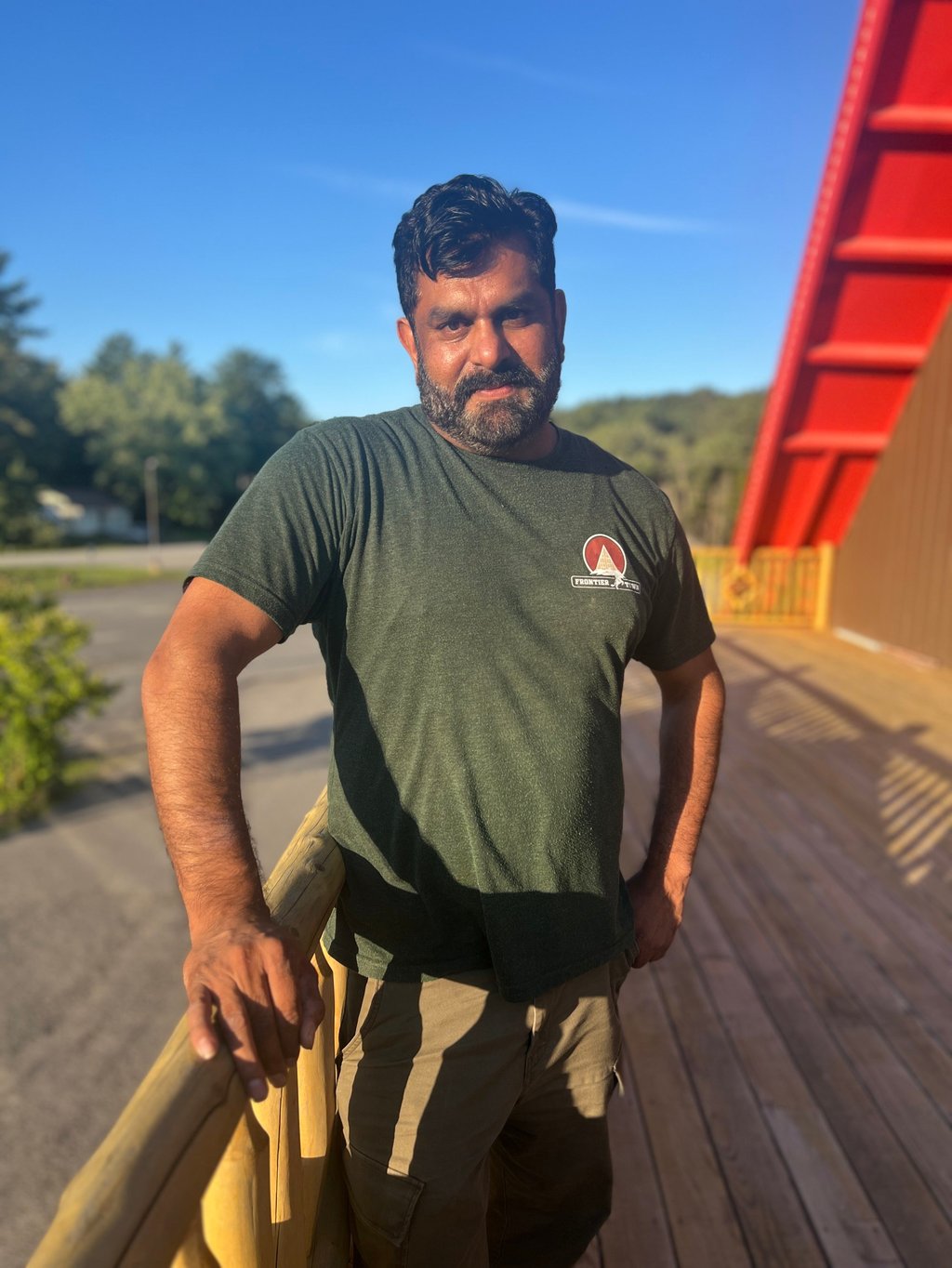 Muhammad “Mo” Ahmad is the founder and owner of Frontier Town Gateway. Photo: Amy Wu