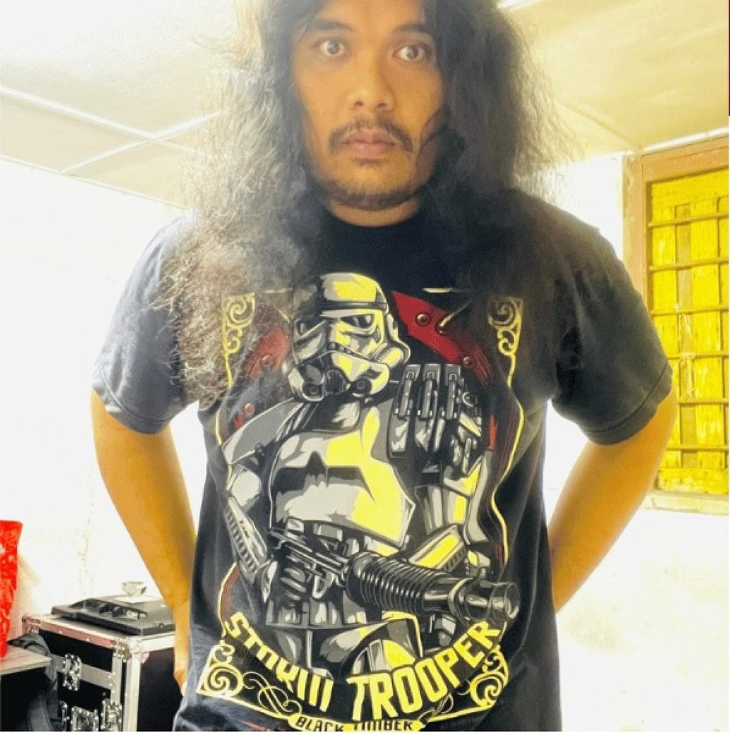 “Tough guy” Sulaiman says people often tell him that he looks like a gangster. Photo: Facebook/Pesakit Sifar Cacar Monyek “Tough guy” Sulaiman says people often tell him that he looks like a gangster. Photo: Facebook/Pesakit Sifar Cacar Monyek