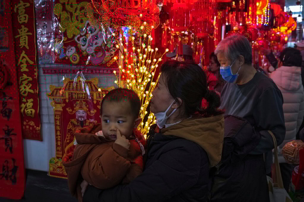 A Lunar New Year bazaar in Beijing. Photo: AP Photo A Lunar New Year bazaar in Beijing. Photo: AP Photo