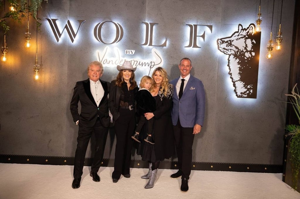 The Vanderpump-Todd family at the opening of their Wolf by Vanderpump restaurant in Lake Tahoe, Nevada, last year. Photo: @pandoravt/Instagram The Vanderpump-Todd family at the opening of their Wolf by Vanderpump restaurant in Lake Tahoe, Nevada, last year. Photo: @pandoravt/Instagram