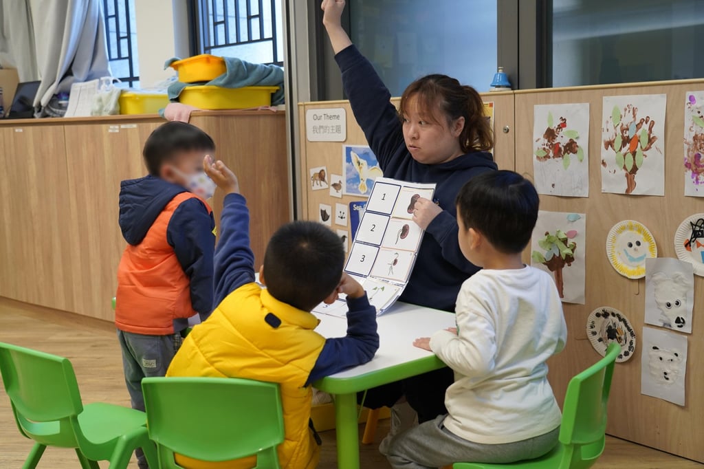 Early learning at The Child Development Centre. Photo: Handout Early learning at The Child Development Centre. Photo: Handout