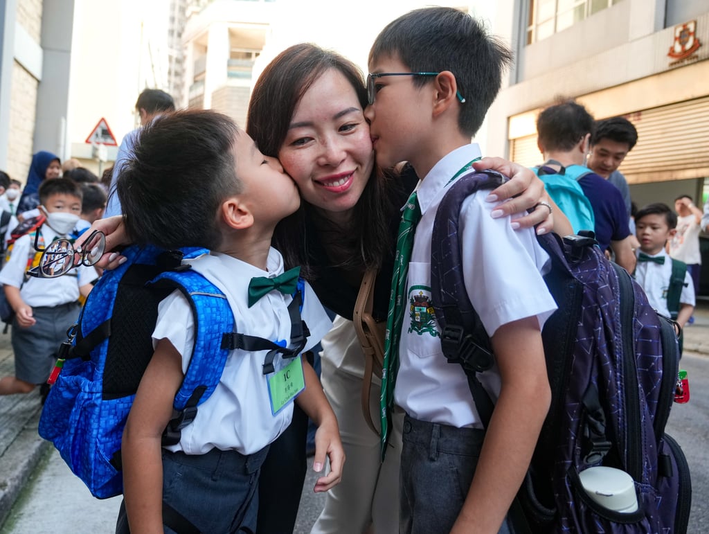 Parental support is key to helping students navigate school transitions. Photo: Sam Tsang Parental support is key to helping students navigate school transitions. Photo: Sam Tsang