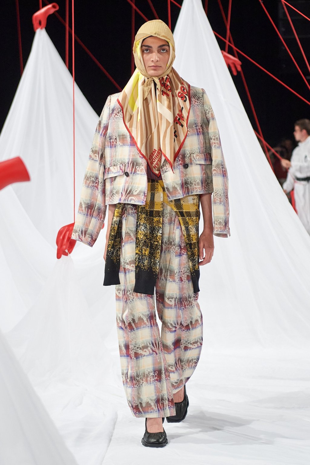 A model walks the runway at Henrik Vibskov’s spring/summer 2025 show. Photo: Handout A model walks the runway at Henrik Vibskov’s spring/summer 2025 show. Photo: Handout