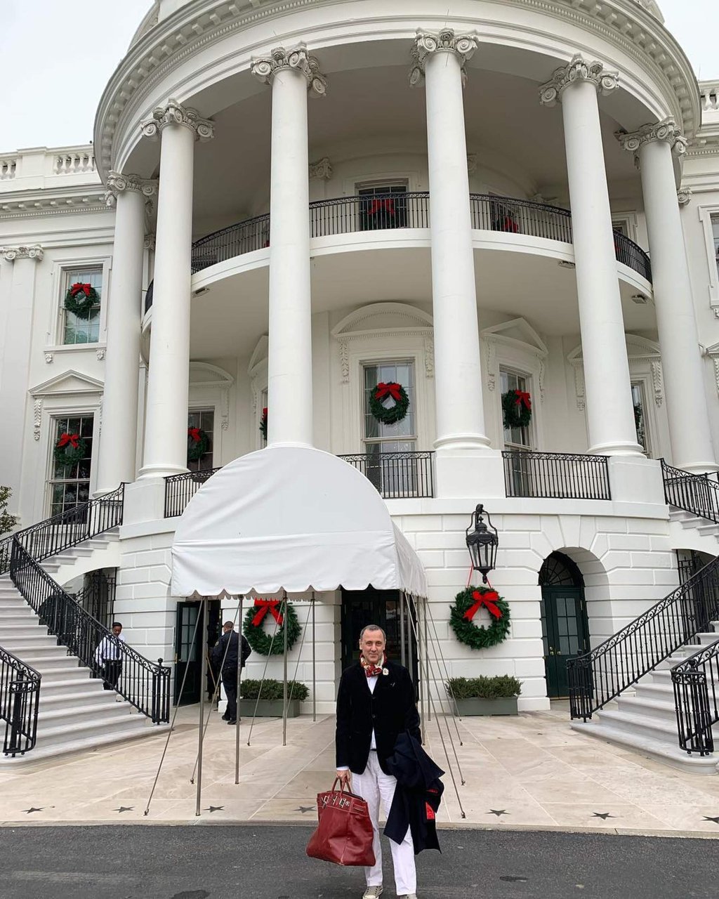 Hervé Pierre has designed outfits for a number of the US’ first ladies. Photo: @herve_pierre_creative_director/Instagram