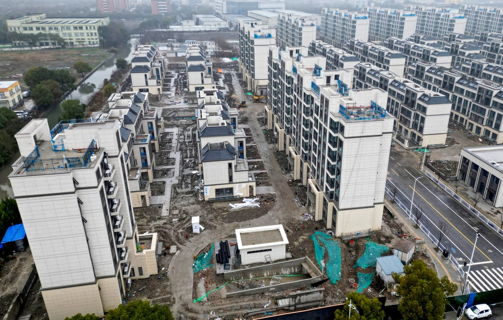 An aerial view of a residential project developed by Country Garden in Shanghai in February 2024. Photo: Reuters An aerial view of a residential project developed by Country Garden in Shanghai in February 2024. Photo: Reuters