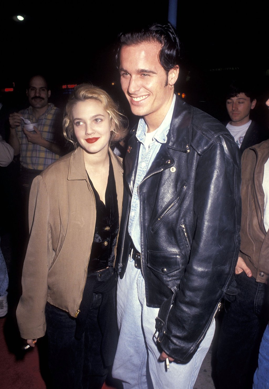 Actress Drew Barrymore and Leland Hayward attend the Sleeping with the Enemy premiere in Westwood, California, in 1991. Photo: Getty Images Actress Drew Barrymore and Leland Hayward attend the Sleeping with the Enemy premiere in Westwood, California, in 1991. Photo: Getty Images