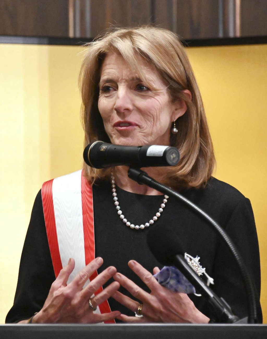 Caroline Kennedy has served as an ambassador to Japan and Australia. Photo: Kyodo Caroline Kennedy has served as an ambassador to Japan and Australia. Photo: Kyodo