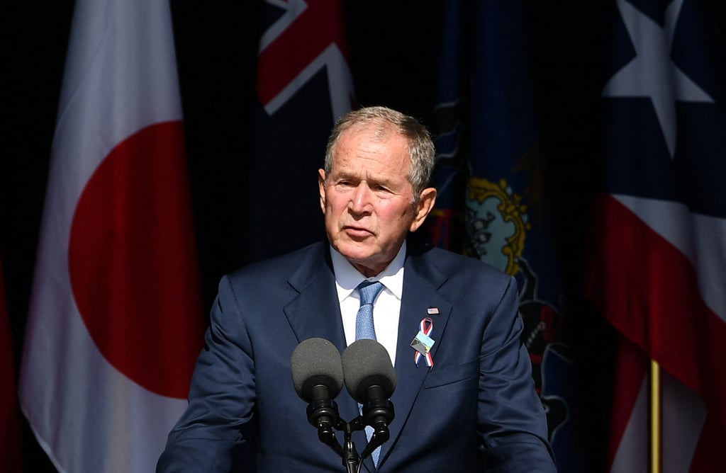 Former President George W. Bush at a 9/11 commemoration in 2021. Photo: Getty Images/TNS Former President George W. Bush at a 9/11 commemoration in 2021. Photo: Getty Images/TNS