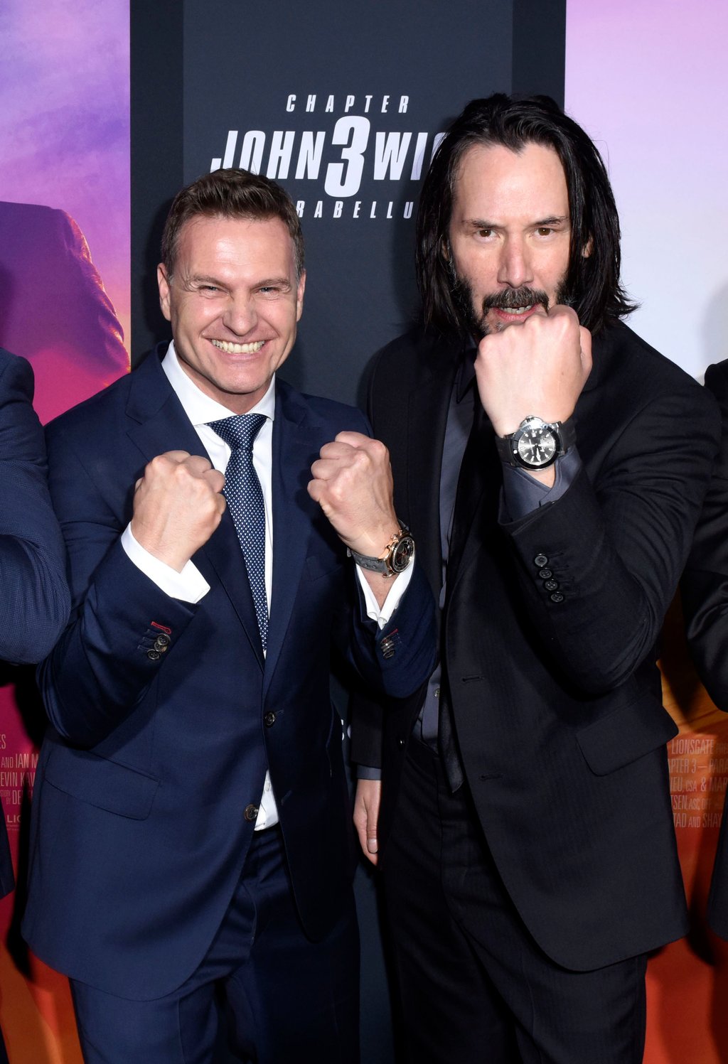 Keanu Reeves has a number of Carl F. Bucherer timepieces in his collection. Photo: Getty Images Keanu Reeves has a number of Carl F. Bucherer timepieces in his collection. Photo: Getty Images