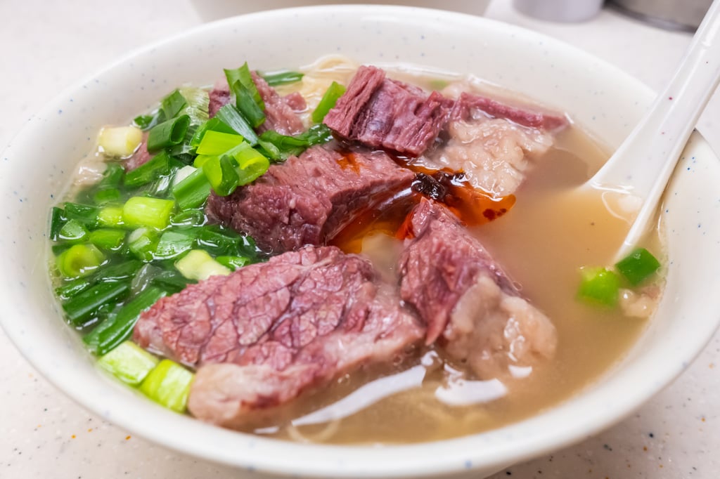 Sang Kee’s clear soup beef brisket noodles. Photo: Alexander Mak