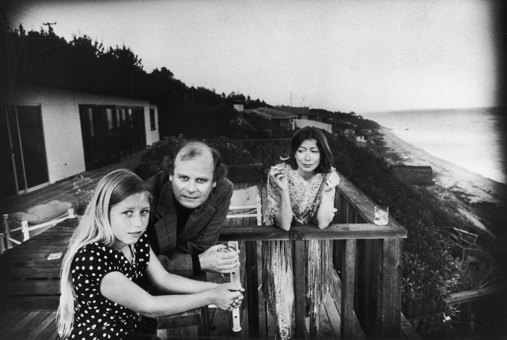 Joan Didion with her husband John Gregory Dunne and daughter Quintana. Photo: Handout Joan Didion with her husband John Gregory Dunne and daughter Quintana. Photo: Handout