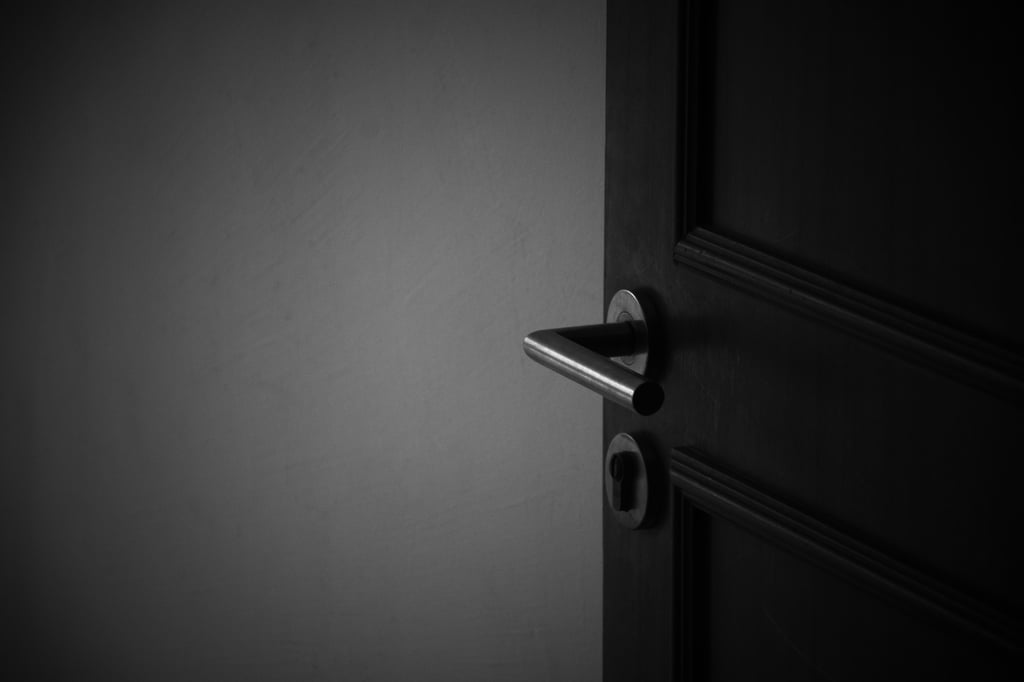 A secret door the homeowner had not seen before led to the underground living quarters. Photo: Shutterstock