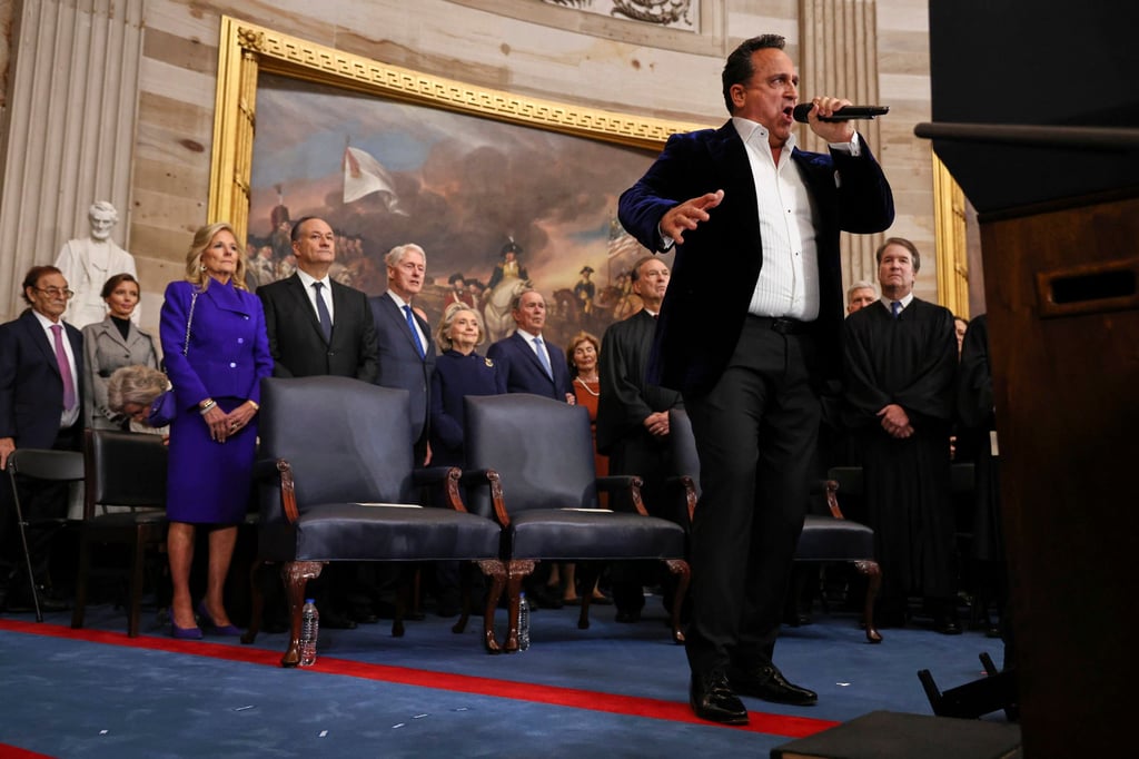 Christopher Macchio has been in President Donald Trump’s orbit for the better part of a decade. Photo: AP Christopher Macchio has been in President Donald Trump’s orbit for the better part of a decade. Photo: AP