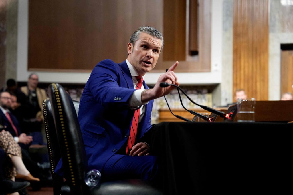 A new affidavit alleges Pete Hegseth mistreated his second wife. Photo: Getty Images via AFP A new affidavit alleges Pete Hegseth mistreated his second wife. Photo: Getty Images via AFP
