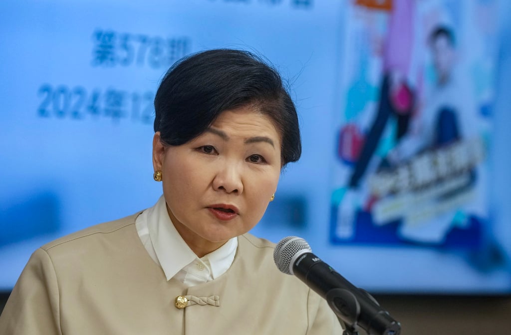 Consumer Council chief executive Gilly Wong has called on the carrier to waive fees for customer requests to swap destinations. Photo: Elson Li Consumer Council chief executive Gilly Wong has called on the carrier to waive fees for customer requests to swap destinations. Photo: Elson Li