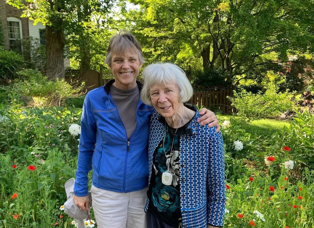 Mariann Edgar Budde with her mother, who emigrated from Sweden. Photo: @mariannbudde/Instagram Mariann Edgar Budde with her mother, who emigrated from Sweden. Photo: @mariannbudde/Instagram