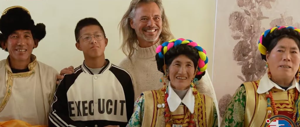 Linden said his life changed with Chinese government scholarships for foreign students and he nervously applied at a US embassy. Photo: YouTube/China News Service Linden said his life changed with Chinese government scholarships for foreign students and he nervously applied at a US embassy. Photo: YouTube/China News Service