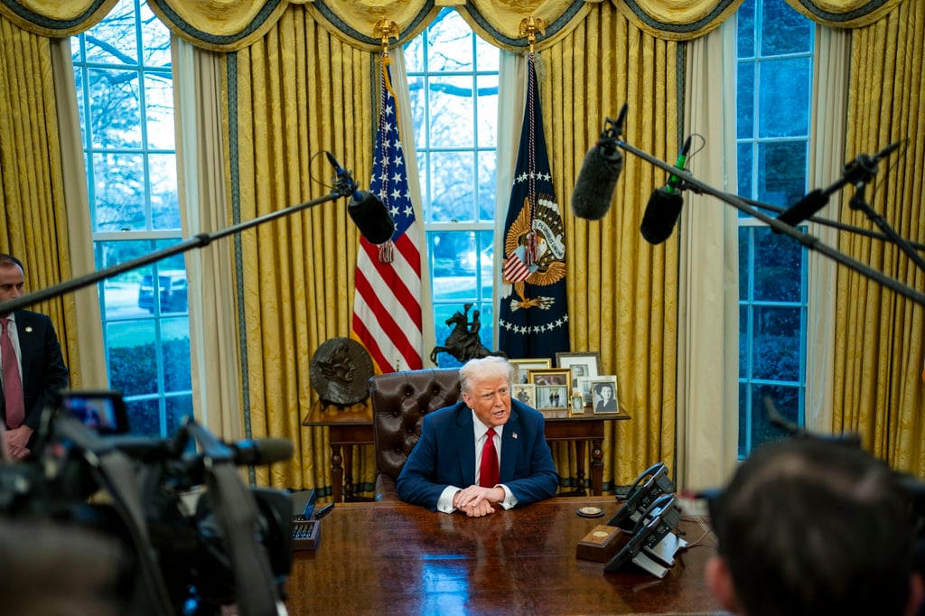 US President Donald Trump in the Oval Office of the White House. Photo: EPA-EFE US President Donald Trump in the Oval Office of the White House. Photo: EPA-EFE