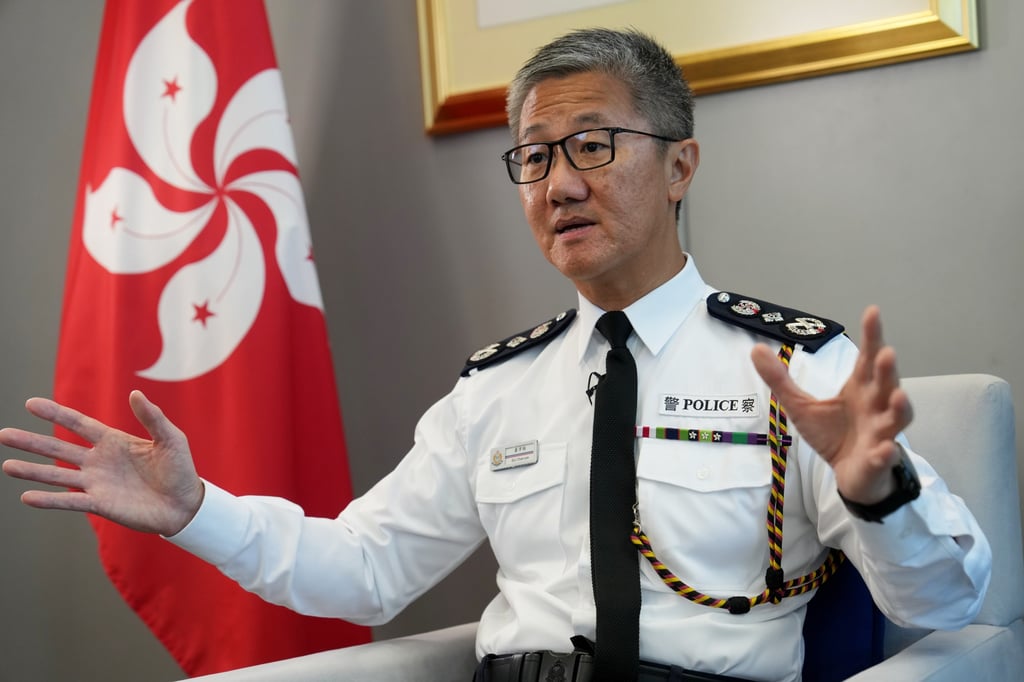 Police chief Raymond Siu has warned the public about the surge in scam cases involving investments and the impersonation of officials. Photo: Elson Li Police chief Raymond Siu has warned the public about the surge in scam cases involving investments and the impersonation of officials. Photo: Elson Li