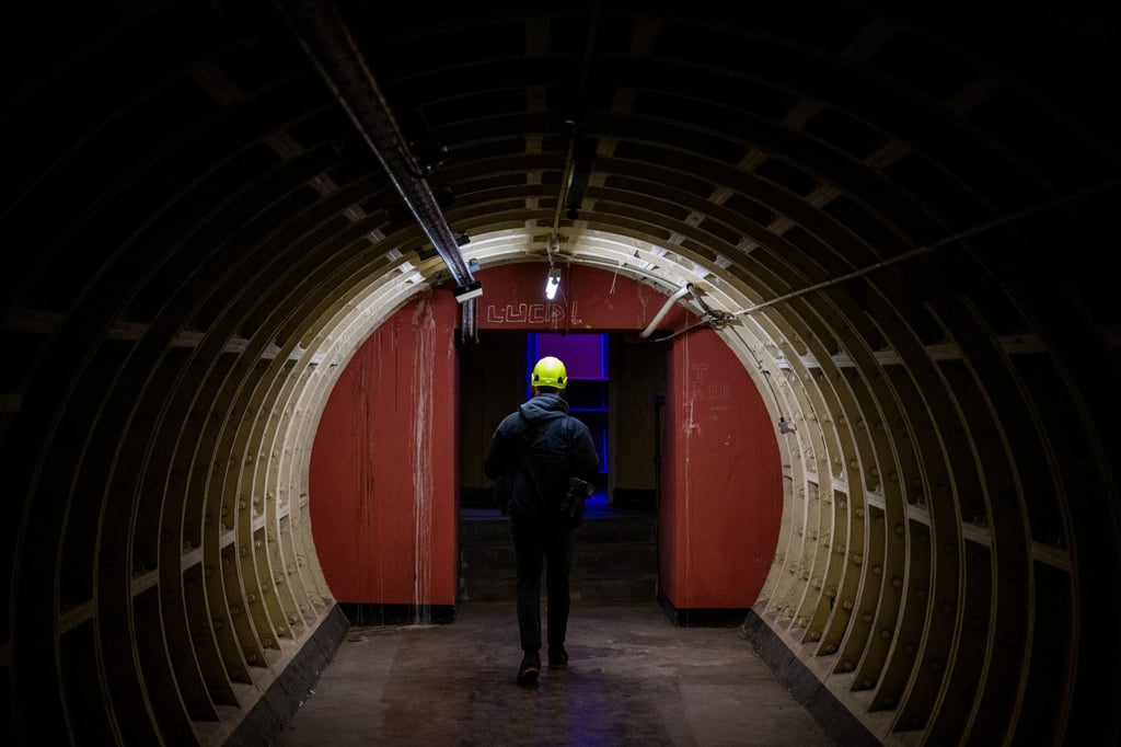 The 1.6km-long tunnels lie under Holborn in central London. Photo: Reuters The 1.6km-long tunnels lie under Holborn in central London. Photo: Reuters