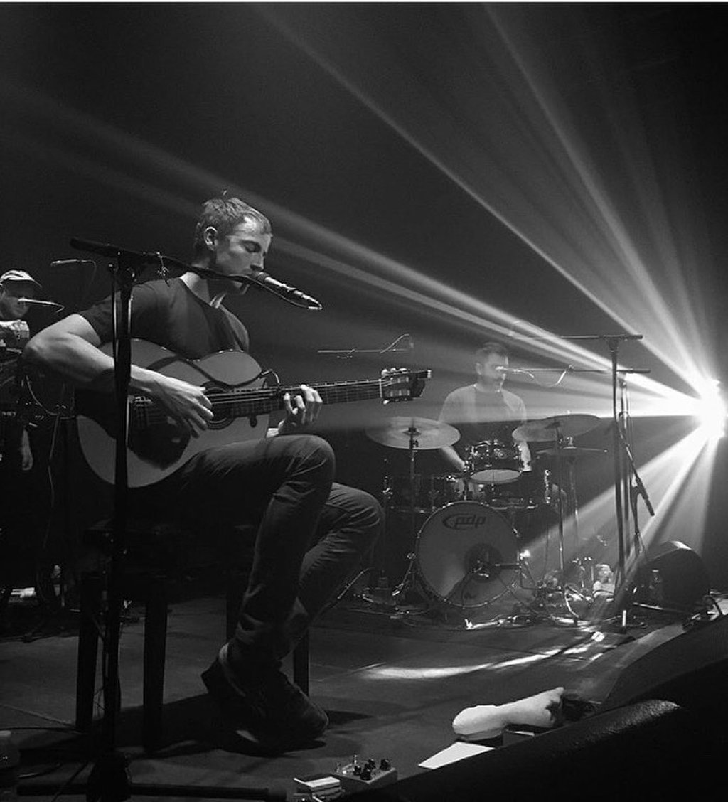 Charlie Cunningham performing in France in 2019. Photo: @cunninghamcharlie/Instagram