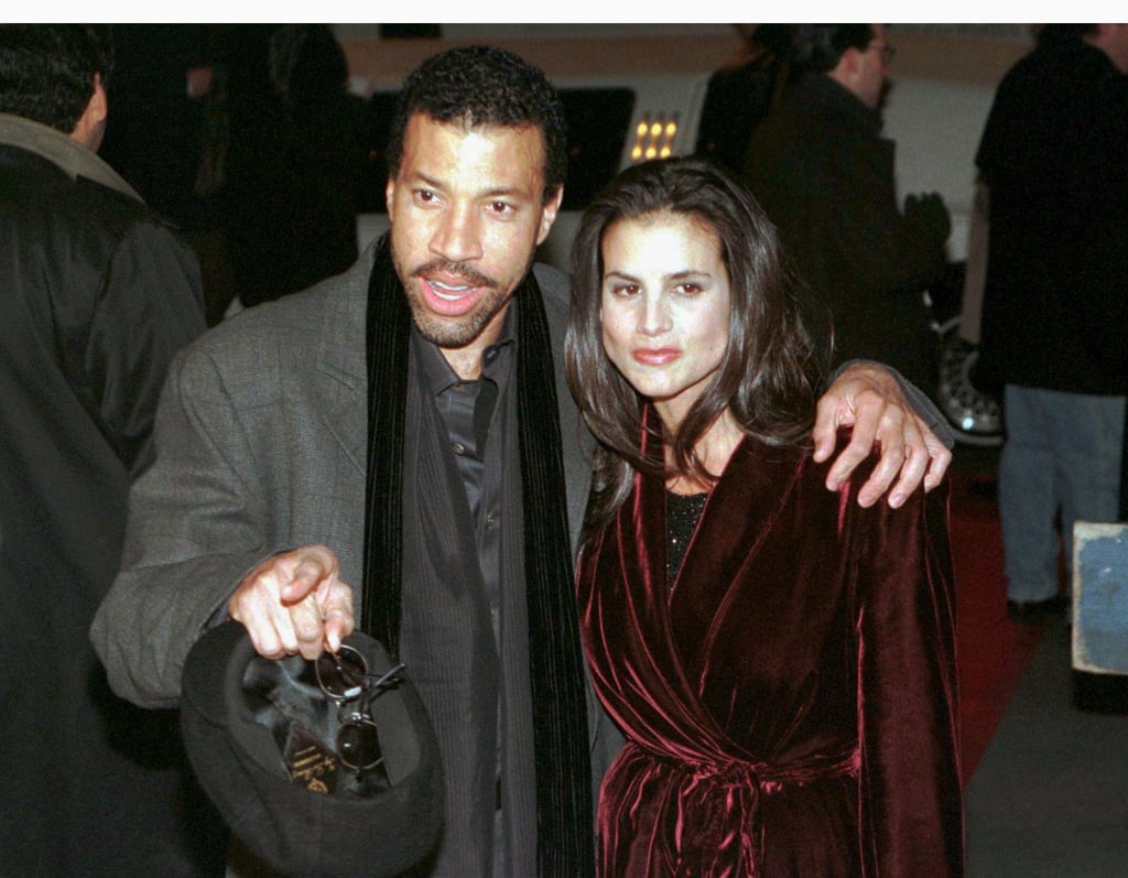 Lionel Richie and then-girlfriend Diane Alexander at the premiere of The Preacher’s Wife in 1996, in New York City. Photo: Reuters