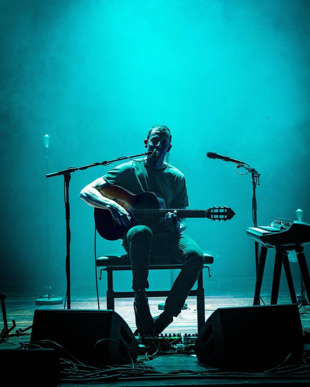 Charlie Cunningham performing in 2024. Photo: @cunninghamcharlie/Instagram