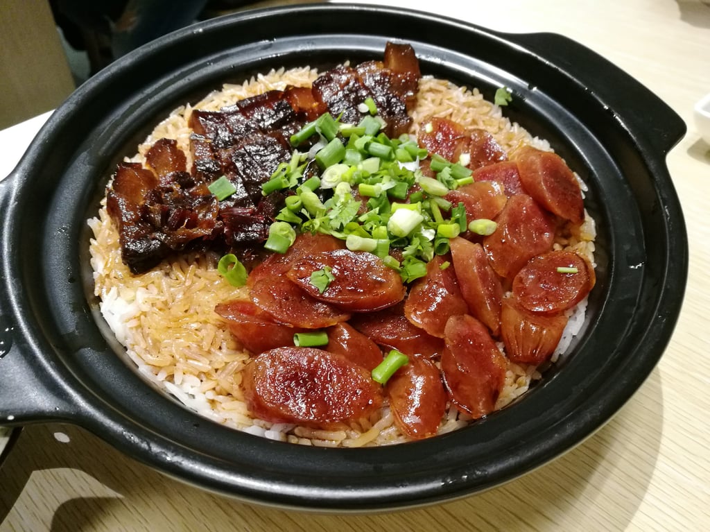 Cantonese style claypot rice with waxed meats dates back to ancient times and is a popular dish during the Lunar New year festival. Photo: Shutterstock Cantonese style claypot rice with waxed meats dates back to ancient times and is a popular dish during the Lunar New year festival. Photo: Shutterstock