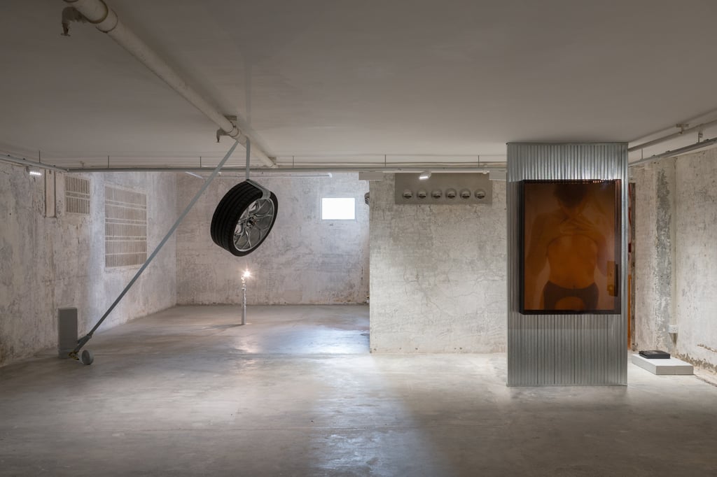 An installation at the “Sarah & Samuel” exhibition at PHD Group in Wan Chai, Hong Kong. Photo: Felix SC Wong/PHD Group