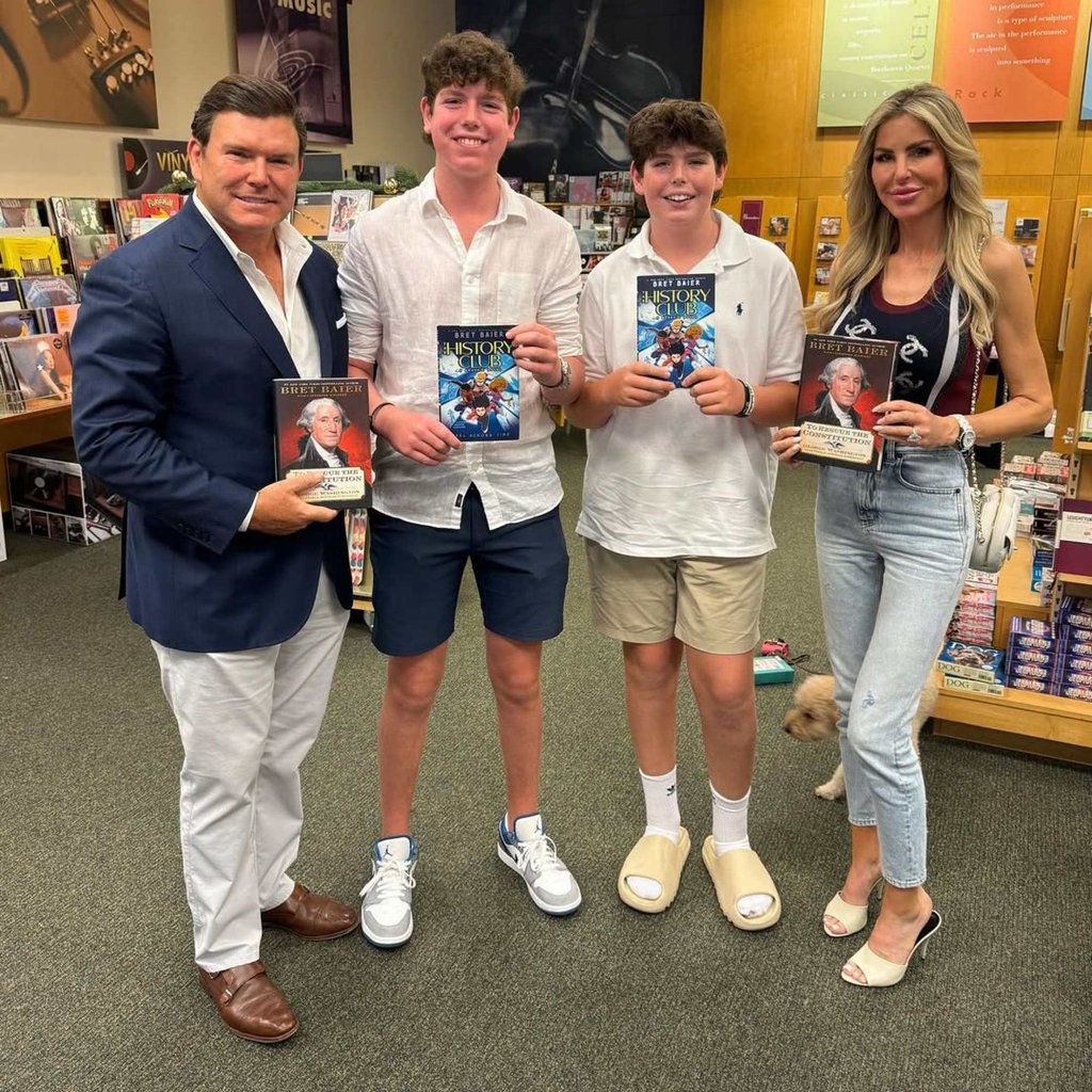 Who is Bret Baier's glamorous, Chanel-loving wife, Amy Baier? She met Fox News' chief political anchor – who interviewed Donald Trump before the Super Bowl – on a blind date in 2001 |