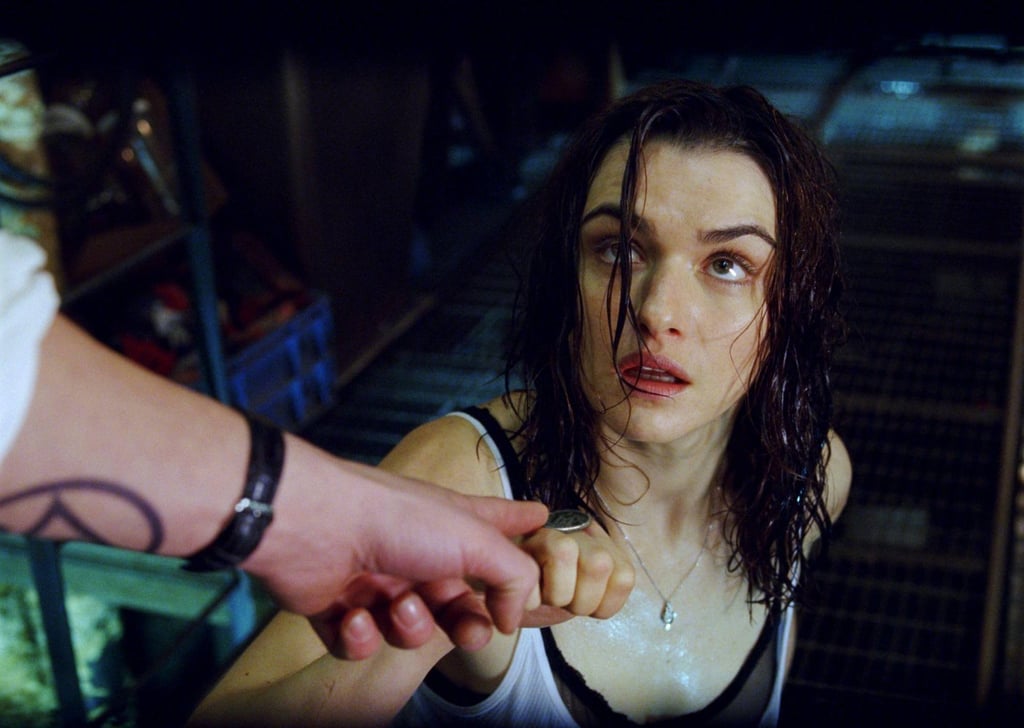 Rachel Weisz in a still from Constantine. Photo: David James/Warner Brothers