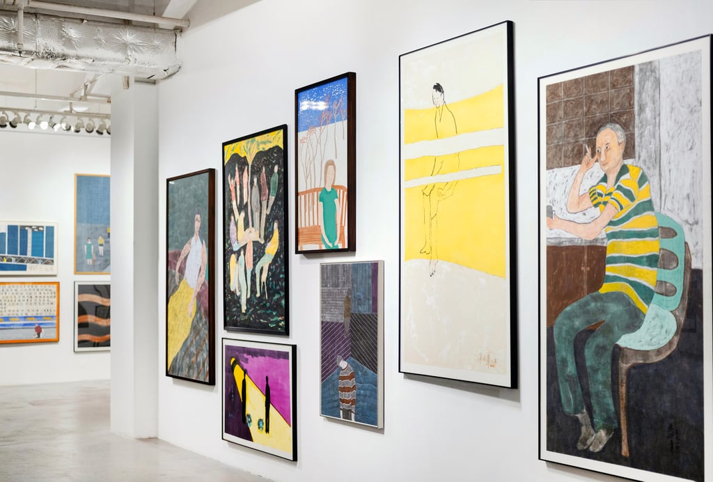 Installation shot of Chu’s retrospective at Hanart TZ Gallery. Photo: Hanart TZ Gallery Installation shot of Chu’s retrospective at Hanart TZ Gallery. Photo: Hanart TZ Gallery