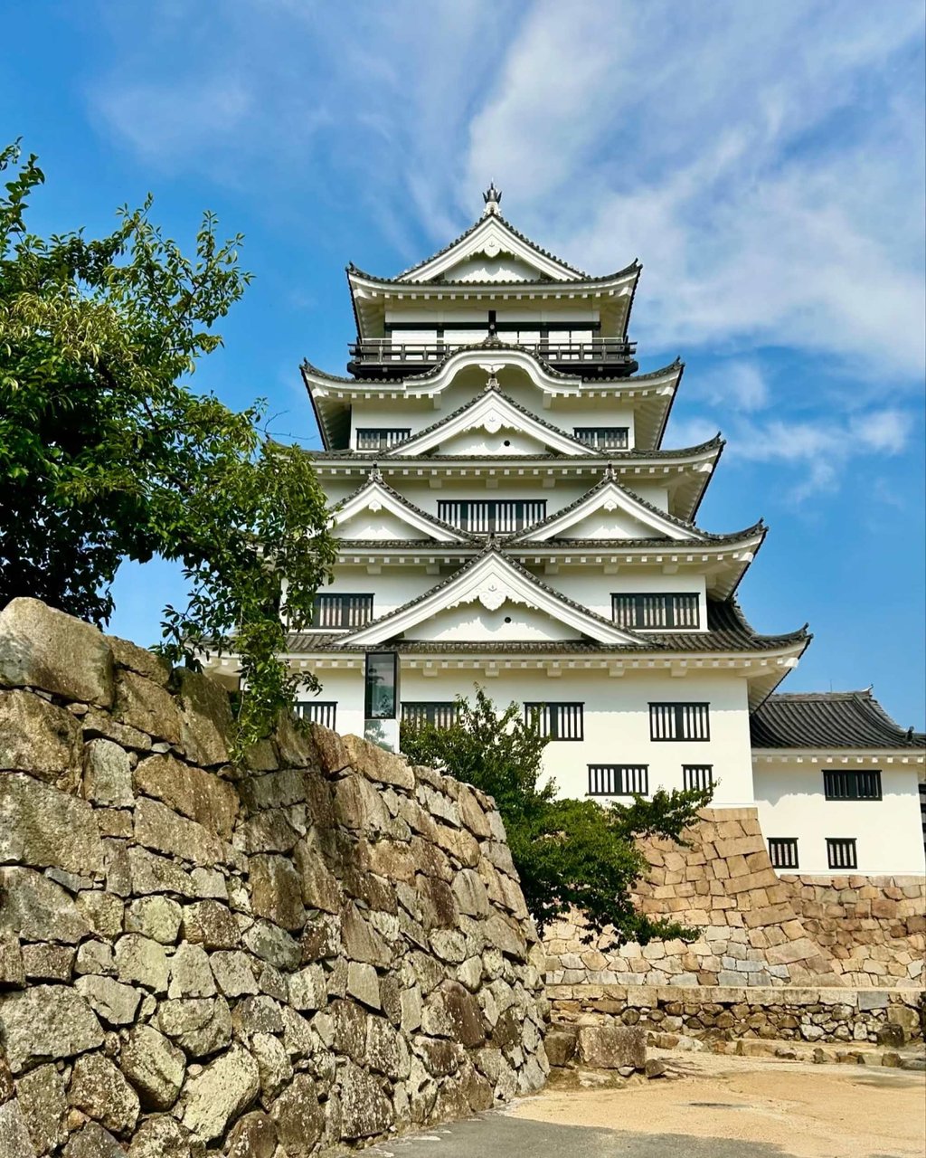 Fukuyama Castle in western Japan recently opened for guests to stay overnight. Photo: Instagram/tsubame_kotsu Fukuyama Castle in western Japan recently opened for guests to stay overnight. Photo: Instagram/tsubame_kotsu