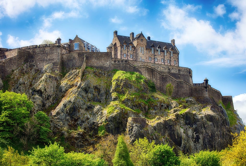 Buildings at Edinburgh Castle, among the most popular historical tourism sites in the Scottish capital. Photo: Shutterstock Buildings at Edinburgh Castle, among the most popular historical tourism sites in the Scottish capital. Photo: Shutterstock