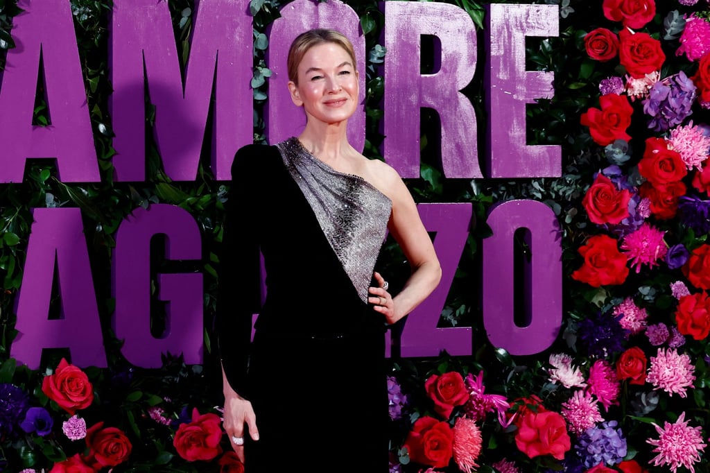 Renée Zellweger on the red carpet at the premiere of Bridget Jones: Mad About the Boy in Rome last week. Photo: Reuters Renée Zellweger on the red carpet at the premiere of Bridget Jones: Mad About the Boy in Rome last week. Photo: Reuters