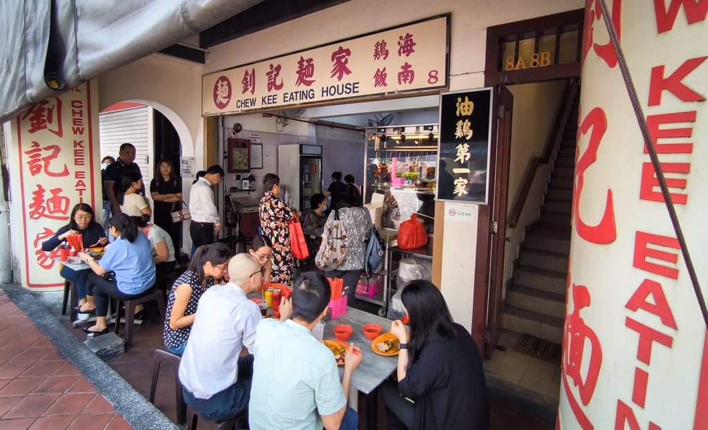 Chew Kee Eating House in Singapore. Photo: On-A-Roll-Tours
