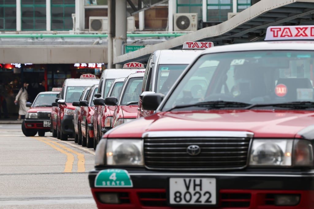 Taxis outside Tsim Sha Tsui Pier. The industry’s strike threat essentially puts personal interests above public good. Photo: Jelly Tse Taxis outside Tsim Sha Tsui Pier. The industry’s strike threat essentially puts personal interests above public good. Photo: Jelly Tse