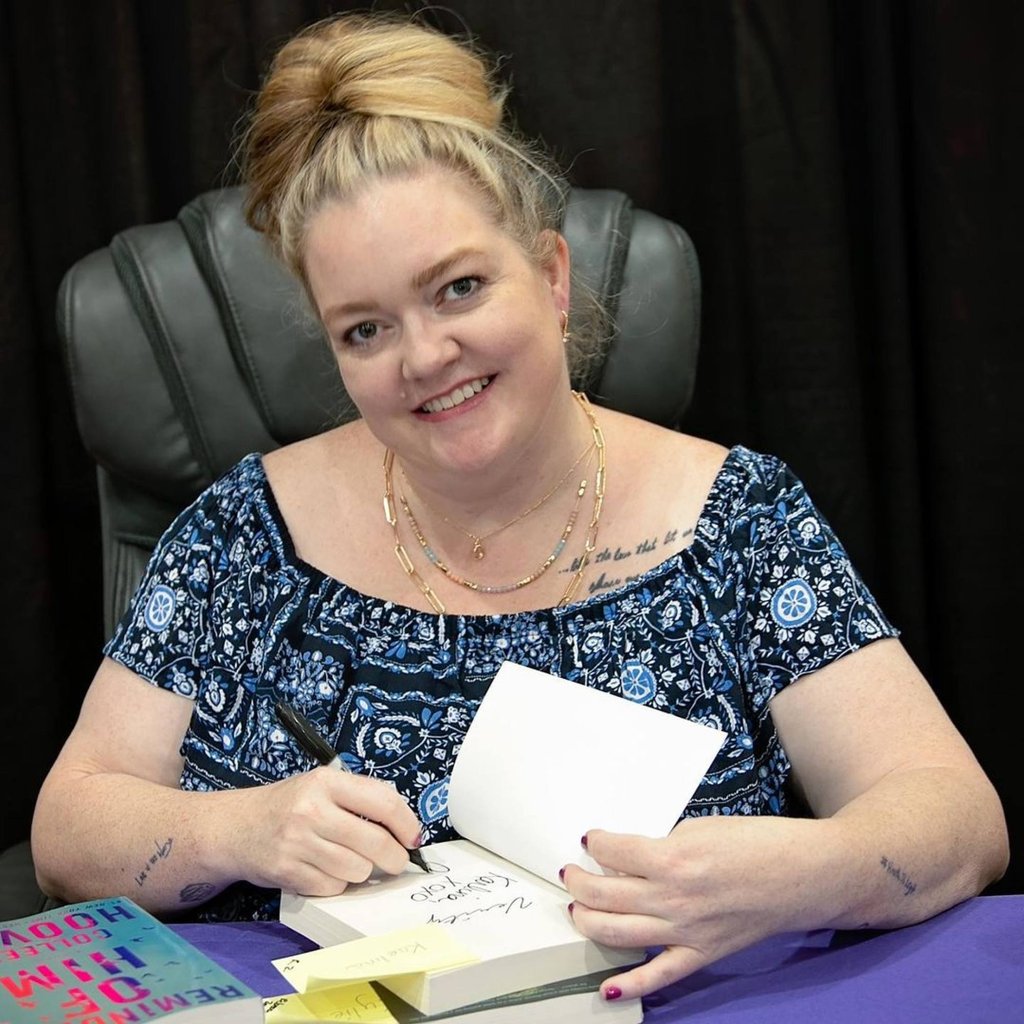 Colleen Hoover wrote her first novel, Slammed, amid long working hours and providing childcare. Photo: @colleenhoover/Instagram Colleen Hoover wrote her first novel, Slammed, amid long working hours and providing childcare. Photo: @colleenhoover/Instagram