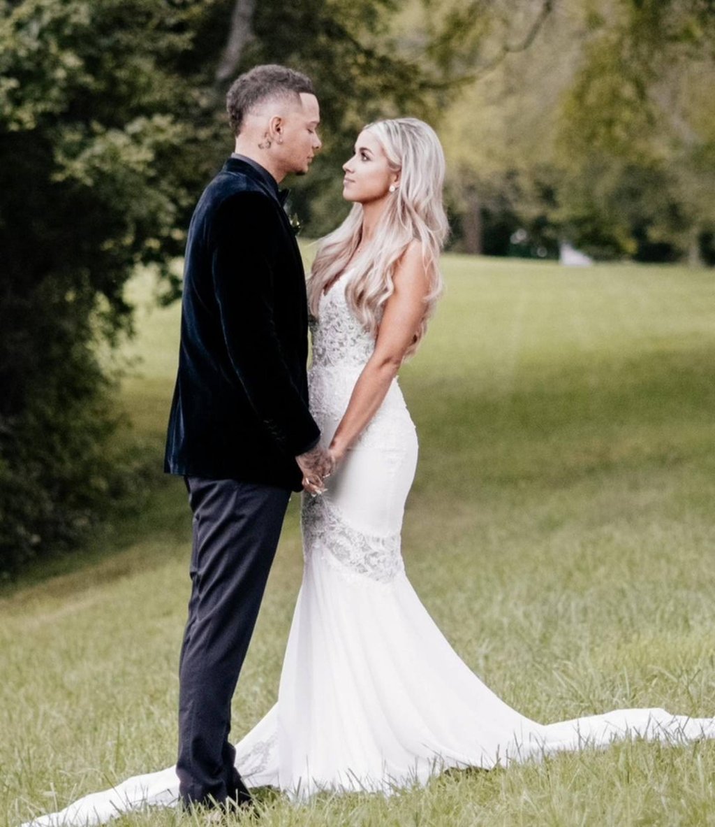Katelyn Brown and Kane Brown on their wedding day in 2018. Photo: @katelynbrown/Instagram